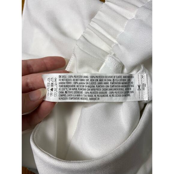 Endless Rose White Mini Skort Size S - Picture 6 of 6